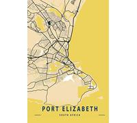 Port Elizabeth South Africa: 6x9 Lined Journal | Memory Book | Travel Journal | Diary To Record Your Thoughts | Graduation Gift | Teacher Gifts | ... Love To Travel | Port Elizabeth South Africa