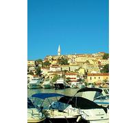 Port in Vrsar Croatia Journal: 150 page lined notebook/diary