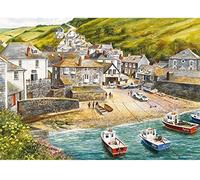 Port Isaac | 500 Piece Jigsaw Puzzle | Coastal Cornwall Jigsaw | | Sustainable |
