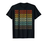 Port Jackson Shark Fish Retro T-Shirt