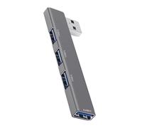 Port Nodes - USB Hub for Workstations | High Speed Data Bridge with Individual Power Management & Anti Interference Shielding for Desktops, Laptops, Drives and Printers