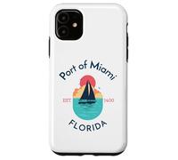 Port of Miami Florida Case for iPhone 11