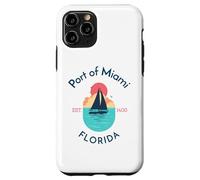 Port of Miami Florida Case for iPhone 11 Pro