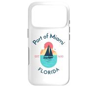 Port of Miami Florida Case for iPhone 17 Pro
