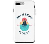 Port of Miami Florida Case for iPhone 7 Plus/8 Plus