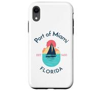 Port of Miami Florida Case for iPhone XR