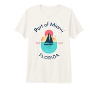 Port of Miami Florida Premium T-Shirt