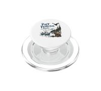 Port Protection Alaska Nature Scene Bear Eagle Fishing Boat PopSockets PopGrip for MagSafe
