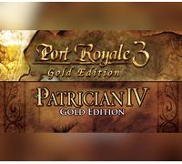 Port Royale 3 Gold and Patrician IV Gold - Double Pack PC Steam Account