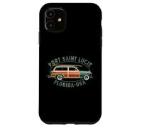 Port Saint Lucie Florida vintage surfing Case for iPhone 11