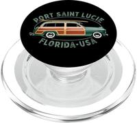 Port Saint Lucie Florida vintage surfing PopSockets PopGrip for MagSafe
