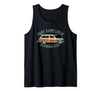 Port Saint Lucie Florida Vintage Surfing Tank Top