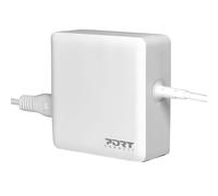 PORT Universal 65W PC Laptop Charger, White