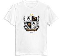 Port Vale Mens T-Shirt Casual Cotton Unisex White Tees Tops XXL