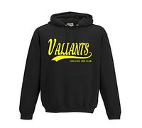 Port Vale Valiants Football Gift - Hoodie one Life one Club top Jumper Sweatshirt FC Present FH114 (Adult Medium, Jet Black)