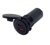 Port Vehicle Power Adapter USB C and 36W Quick Charging USB a for Cars 12V 24V Multi Device Car Device