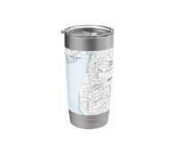 Port Washington NY Map (2019) Stainless Steel Insulated Tumbler