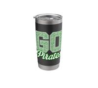 Port Washington Pirates GO! School Pride Stainless Steel Insulated Tumbler