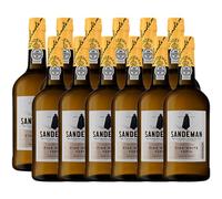 Port wine Sandeman white - Fortified Wine - 12 Bottles Case