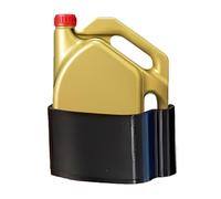 Porta Additivo Olio Auto Da Parete | 3 x 4 cm Olio Magnetico Antigoccia Rimovibile per Camion - Accessorio Per Cassone Del Camion Versatile E Sicuro | Per Uomini Proprietari Di Auto E Meccanici