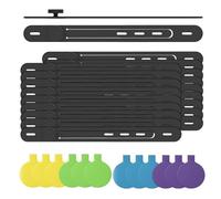 Porta-Copos De Árvore Em, Silicone Labels, Cable Identification Tag, for Organisation, Lifestyle, Home, Travel, Personal Devices, Storage, Desk, Workplace