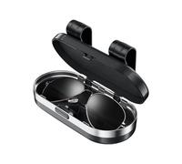Porta Gafas De Sol para Visera Del Coche - 18 x 4 x 8 cm Organizador Gafas Automoción | Estuche Organisador Gafass Viajes Largos Enthusiastas Viajes En Coche Sedan Lentes Polarizadas