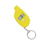 Portability Tire Gauge Air Pressure Tester with Keychain for Safe Driving with Easy to Use Design Button Battery Power Keychain Tire Pressure Monitors