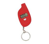Portability Tire Gauge Air Pressure Tester with Keychain for Safe Driving with Easy to Use Design Button Battery Power Keychain Tire Pressure Monitors