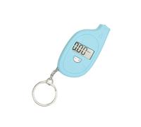 Portability Tire Gauge Air Pressure Tester with Keychain for Safe Driving with Easy to Use Design Button Battery Power Keychain Tire Pressure Monitors