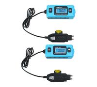 Portable 0.01-19.99A Car Circuit Tester with Backlit Flashlight 12V/24V Diagnostic Tool 2/3pcs Leak Meter
