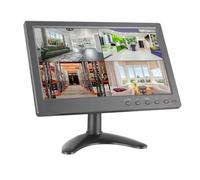 Portable 10.1" LCD HD Monitor 2 Channel Video Input Rotatable Reverse Image Display with Speaker USB(US-101CM)
