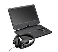 Portable 10” DVD Player with USB Port / SD Card Slot / 3.5mm Jack Multi-language