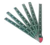 Portable 10-Fold Oil Tank Level Gauge,Durable 2m Measuring Stick,Dipstick Folding Stick Ruler for Quick Checking Accurate Fuel Level