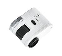 Portable 100X Magnification Microscope Magnifier Clip On Design with LED Light for Easy Use On Various Mobile Devices LED Illuminating Microscope