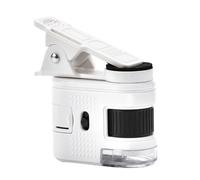 Portable 100X Magnification Small Microscope For Smartphones With LED Illuminatiing And Clip On Design Jewels Magnifier Classroom Teaching Microscope