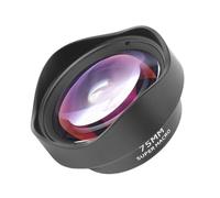 Portable 10X Magnification Macro Lens For Phones 75mm Professional External Telephoto Lens Clip-on Phones Camera Lens