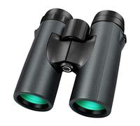 Portable 10X42 Roof Prism Binoculars Birds Watching,Metal Body HD FMC Green Film BSW-6 Nitrogen-Filled Waterproof Binocular for Hunting Sports Monocular Telescope