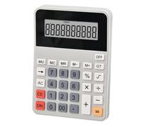 Portable 12 Digit Calculator with Ergonomic Tilted Design and Large Display for Quick Business Calculations Financial Calculator