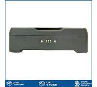 Portable 12 Inch Combination Lock Cash Box - Sl lack Design for All Needs