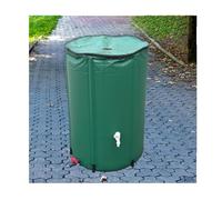 Portable 1250L Foldable Rainwater Harvesting Barrel - Eco-Friendly PVC Fluid Storage for Garden & Lawn Outdoor Rain Collector Sustainable Water Conservation Solution