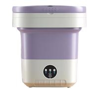 Portable, 12L upgraded mini with spin basket, foldable camping for underwear, baby clothes socks, RV, travel small C,30 * 30 * 33CM
