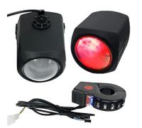 Portable 12V-80V Design Offering Detailed Scooters Simple Installation For All Weather Conditions Includes 2 Powerful Clear And Improved Durant Music Reproductions