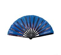 Portable 13 Inch Folding Fan Designed for Cooling and Style at Dance Recitals and Social Events (I)
