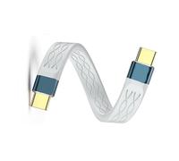 Portable 13cm USB C Cord 8K Video Output 240W Fast Charging Intelligent E-Mark Chip Gaming Console Laptop Pd Compatible Cable