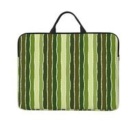 Portable 14 inch Laptop Sleeve, Bitter Melon Green Laptop Bag