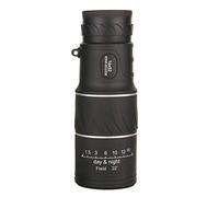 Portable 16 X 52 High Over Binoculars Telescope Monocular 66/8000M Plastic Binoculars Outdoor Black Outdoor Sports Telescope
