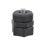 Portable 17mm Ball Socket to Standard 1/4-20 Thread Camera Mount Adapter for Vehicle Phone Tripod Accessories Butterfly Lid Converter