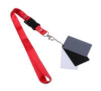 Portable 18 degree gray card for increased accuracy. Perfect for professional photographers and amateur photographers