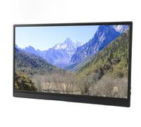 Portable 1920x1080 Display Screen 15.6'' FHD Travel Laptop Monitor, HDR IPS Gaming Monitor for Laptop PC MAC /5 Switch, with Kickstand & Speakers, Lightweight & Easy to Carry