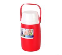 Portable 1L Water Cooler Jug with Handle for Camping and Outdoor Sports Insulated Design to Maintain Temperature and Freshness During Activities (Red)